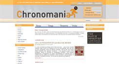 Desktop Screenshot of chronomania.net